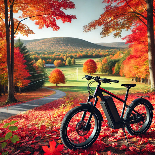 Experience the Best of Fall with Big Cat Electric Bikes