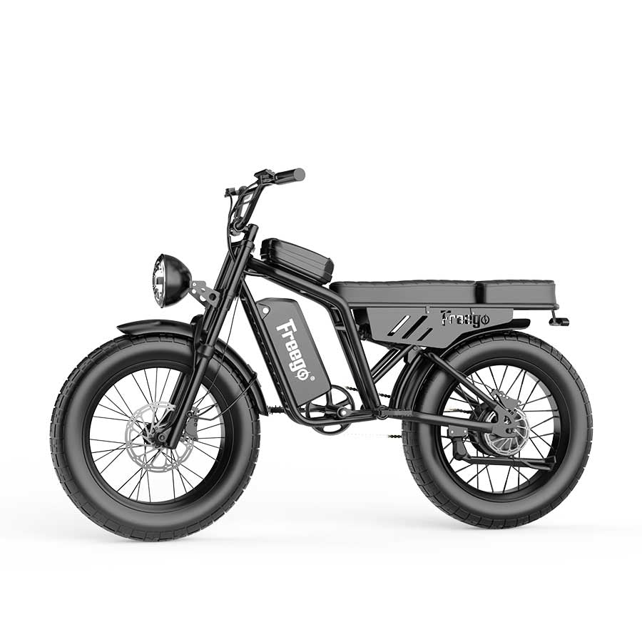 Big Cat Shotgun Lite F0 by Freego: Ideal Electric Bike for Short Riders (4'11" to 5'11")