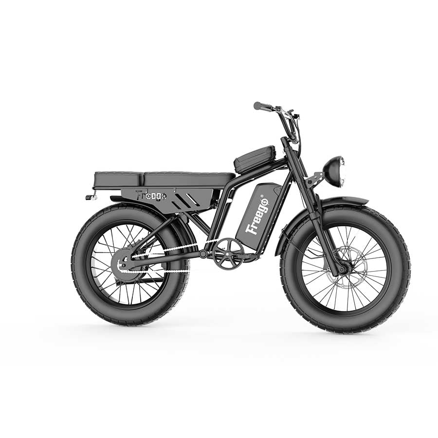 Big Cat Shotgun Lite F0 by Freego: Ideal Electric Bike for Short Riders (4'11" to 5'11")