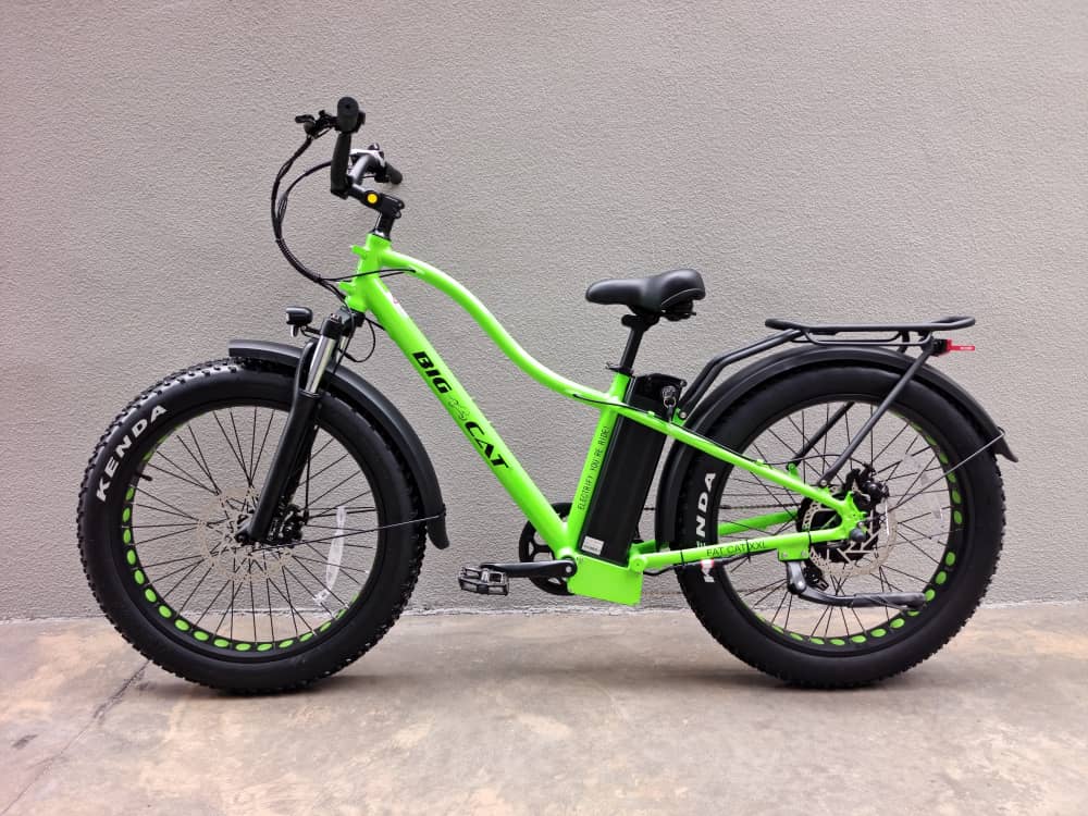 BIG CAT® 2025 Fat Cat 1000W Fat Tire Electric Bike