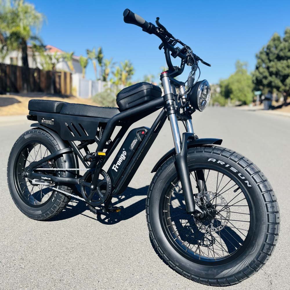 Big Cat Shotgun Lite F0 by Freego: Ideal Electric Bike for Short Riders (4'11" to 5'11")