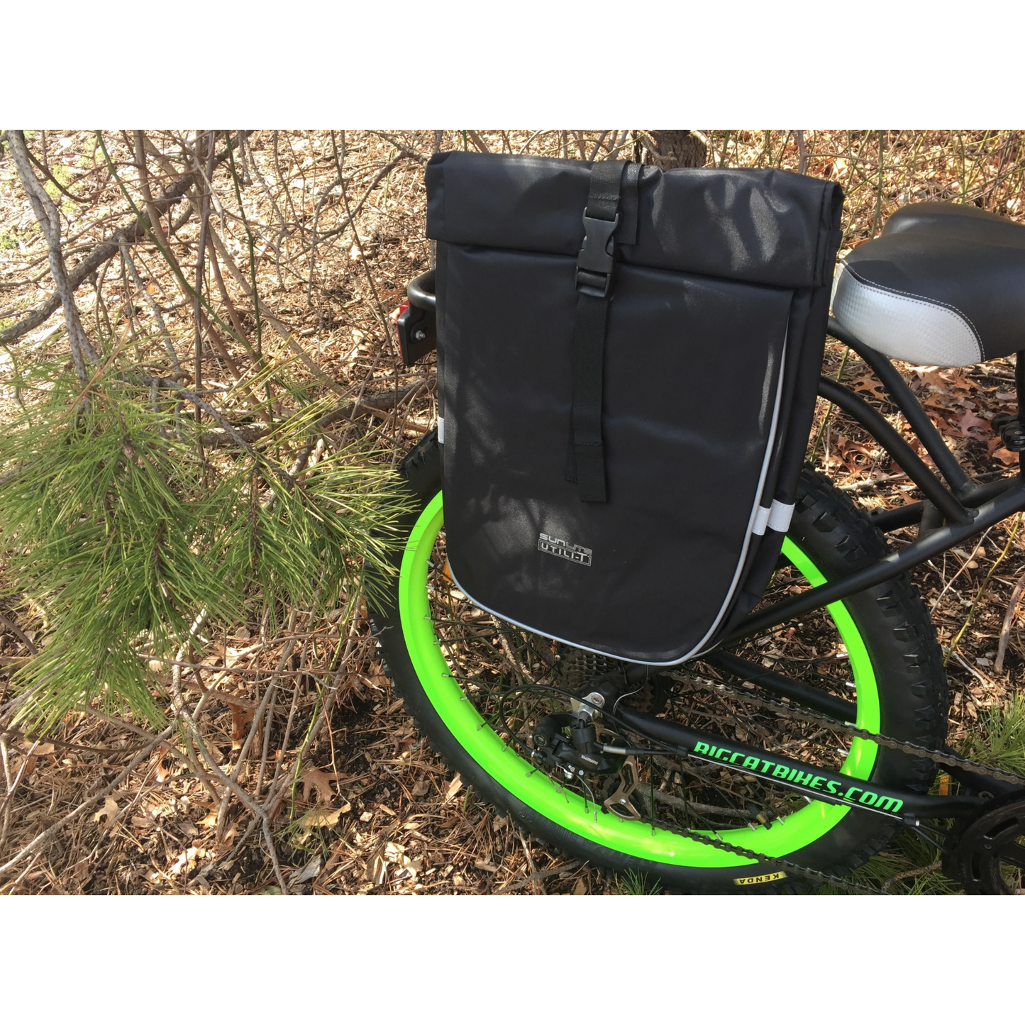 Sunlite | Utili-T Waterproof Rear Pannier - - Accessories Big Cat Electric Bikes